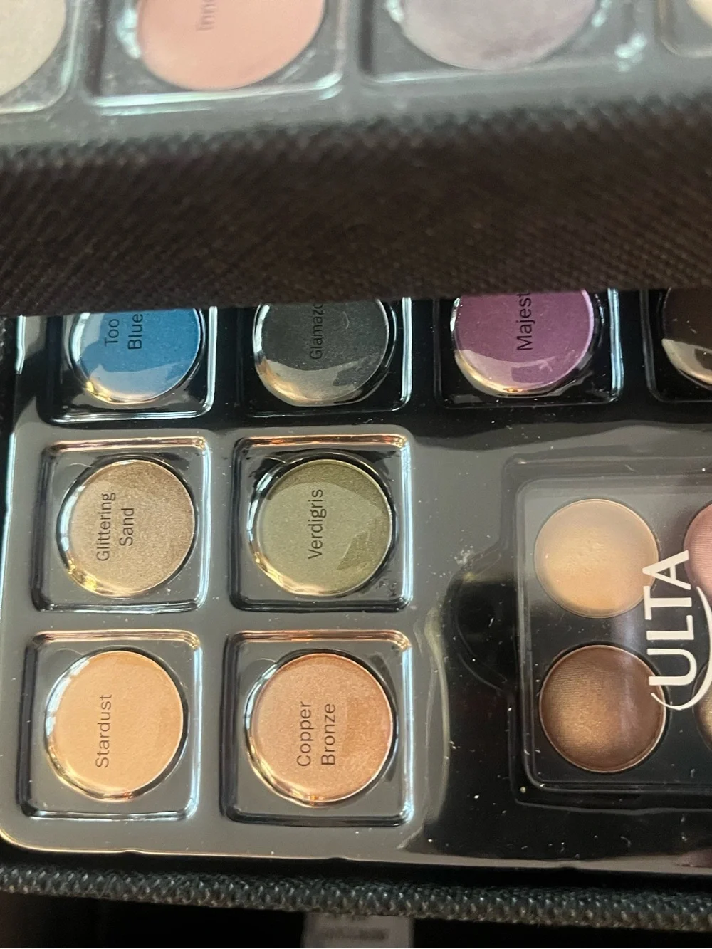 Ulta Beauty Quilted Cosmetic Case in Purple